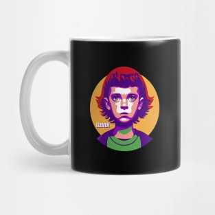 Eleven Stranger Things Portrait Mug